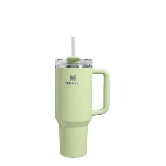 Green Stanley 40oz Pale Lime Pastel St Pattys Day Cup - Picture 2 of 10